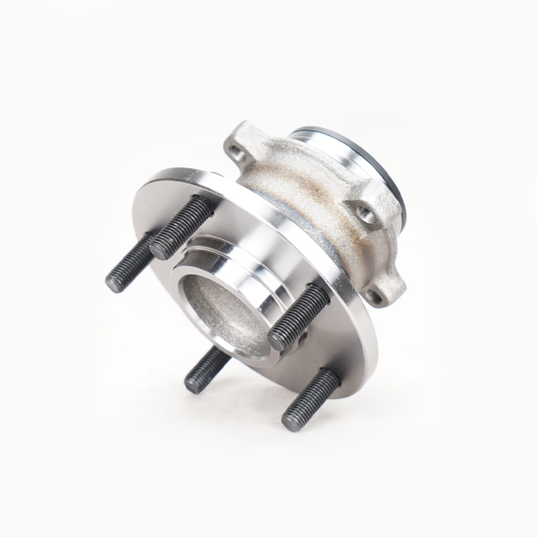 HANHUB 512347 Hátsó kerék agy és csapágy-szerelvény, amely kompatibilis a Mazda 3 3 Sport 5 helyettesíti HA590099 BR930681 VKBA6801 713615750 R17036 HUB040-T35 3N61-2C299A BBM22615XB BP4K2615xB BP4K261 BP4K2615XD 5-Lug