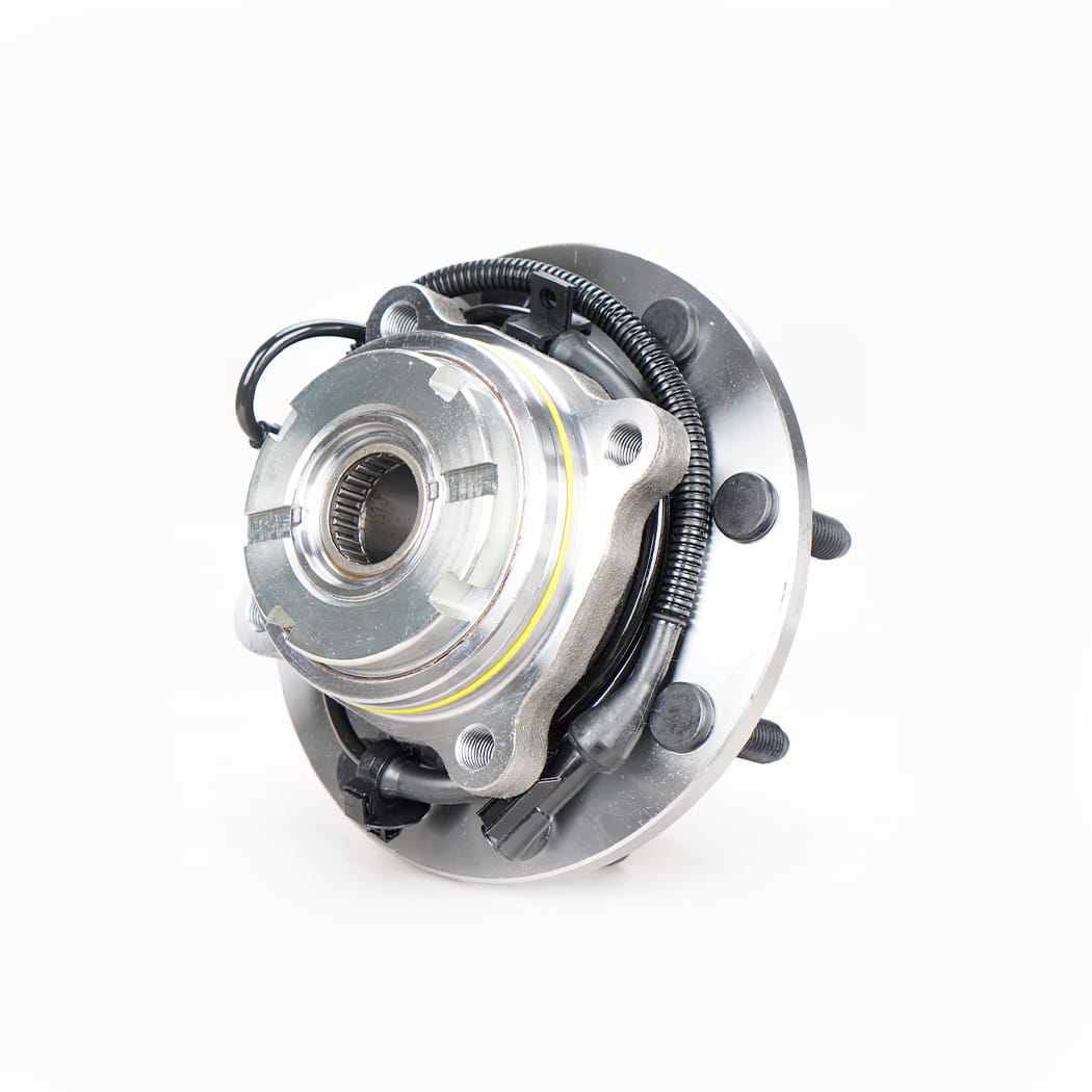 HANHUB 515077 Első kerék agy és csapágy-szerelvény, kompatibilis az F-250 Super Duty F-350 Super Duty F-450 Super Duty F-550 Super Dutys HA590425 BR930425 F81A2B663CE FW777 8-LUG 8-LUG