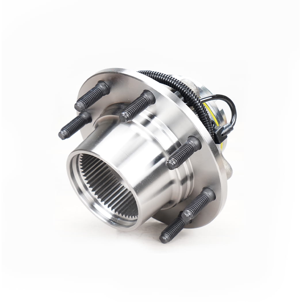 HANHUB 515077 Első kerék agy és csapágy-szerelvény, kompatibilis az F-250 Super Duty F-350 Super Duty F-450 Super Duty F-550 Super Dutys HA590425 BR930425 F81A2B663CE FW777 8-LUG 8-LUG