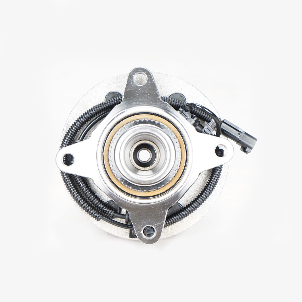 Hanhub 515142 Első kerék agy és csapágy-szerelvény, amely kompatibilis az Expedition F-150 Navigator helyettesíti az SP550219 BR930790 BL3Z1104A CL3Z1104E 301965 6-LUG